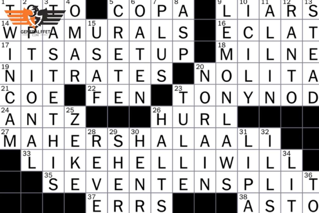 Beldames Nyt" in Crossword Puzzles