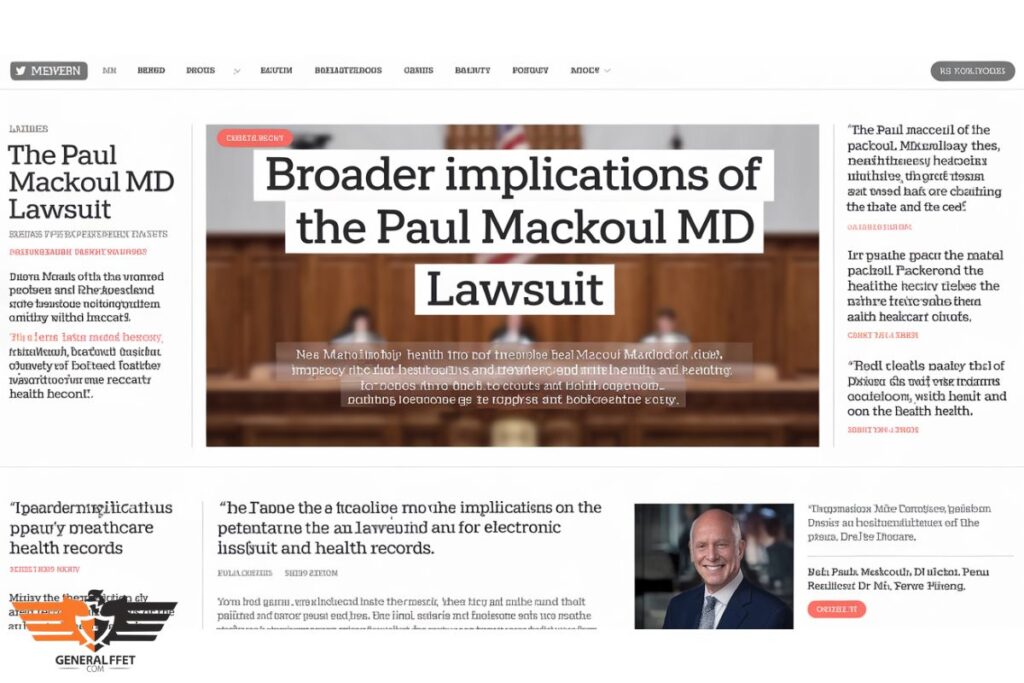 What are the Broader Implications of the Paul Mackoul MD Lawsuit?